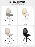 Chaise de bureau de direction ergonomique moderne haut de gamme en tissu avec base en PU, pieds chromés, fonction inclinable, hauteur réglable, fonction pivotante