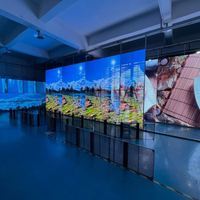 Mur vidéo LED transparent haute luminosité 5000 Nits pour extérieur et intérieur, étanche, garantie 3 ans, large plage dynamique