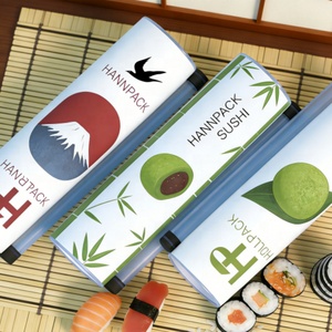 Customizable Disposable Eco-Friendly Biodegradable Stamping Push Sushi Pop <b>Cardboard</b> <b>Tube</b> Box Packaging D50mm*H220mm Wholesale - Product Image 5