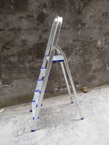 Antiscivolo multiuso pieghevole in alluminio Leiter 8 passi 6 passi 5 gradini scala a gradini per la casa - Product Image 2