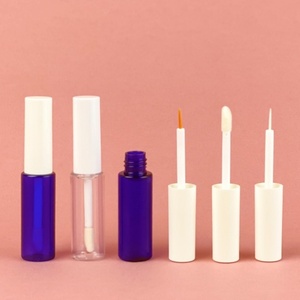 Échantillon Gratuit : <span class=keywords><strong>Tube</strong></span> de Mascara Vide de Luxe en Plastique Noir/Or Rose avec Applicateur en Silicone - Product Image 1