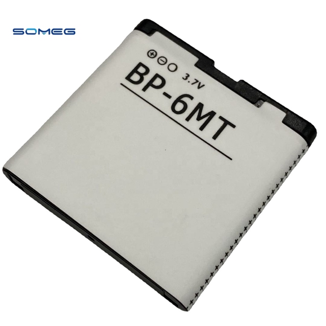 Wholesale Replacement 1000mAh High Quality Lithium Battery BP-6MT 3.7V for 6720C N81 N82 E51 Mobile Phones in Stock