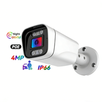 Metal Waterproof Outdoor 2MP/5MP IP CMOS Security Camera Night Vision AI Motion Detection Surveillance NVR Cloud Plug Play