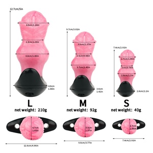 Small Horse <b>Dildo</b> Tail Plug Gag SM Game Multi-size Anal Training Toys for Beginners Anal Vaginal Toy Unisex Sex Toys Wholesale - Product Image 2