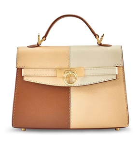 Sac à main pour femme en cuir PU, nouvelle mode, couleur contrastée, étiquette personnalisée, vente en gros, design tendance, sac à main pour femme - Product Image 6