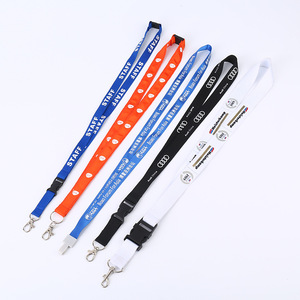 สายคล้องคอโพลีเอสเตอร์ปรับได้สำหรับเป็นของขวัญและพวงกุญแจ - Product Image 4