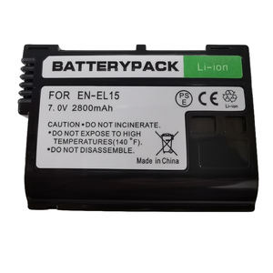 <span class=keywords><strong>Batterie</strong></span> EN-EL15 EN-EL15C 2800mAh pour <span class=keywords><strong>Nikon</strong></span> Z5, Z6, Z6 II, Z7, Z7II D7000 D7100 D7200, D850 D750 <span class=keywords><strong>D7500</strong></span> D810 D500 D800 - Product Image 1