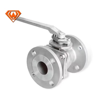 Vannes à boisseau sphérique industrielles en acier au carbone et fonte, à commande manuelle, pour la réduction de pression, DN100, certifiées ISO9001, pour applications industrielles et hydrauliques
