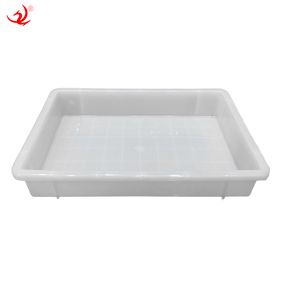 Récipient de stockage plat de congélation peu profond de qualité alimentaire/bac/plateau assiettes et bols en plastique durables pour usine alimentaire - Product Image 2