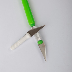 Cuchillo multiusos con mango de ABS personalizado, diseño de dibujos animados, cortador de papel de oficina, cuchillo para tallar arcilla, madera y plástico. - Product Image 4