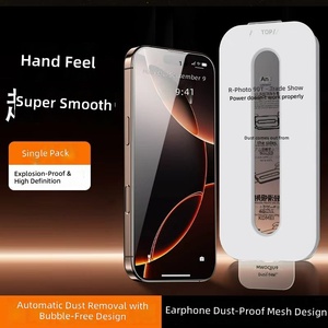 ฟิล์มกระจกนิรภัย HD สำหรับซีรีส์ต่างๆ พร้อมบรรจุภัณฑ์ป้องกันฝุ่นและคุณสมบัติกันฝุ่น ผลิตในประเทศจีน - Product Image 5