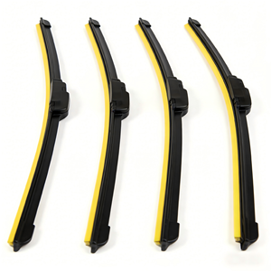 <span class=keywords><strong>Prix</strong></span> d'usine – Balais d'essuie-glace avant universels en U, souples et sans armature, pour nettoyage de vitres de voiture - Product Image 3