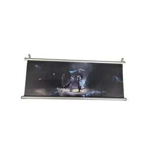 Custom Scrolling Banner Printed Handheld Scroll Banner Use for Indoor or Outdoor Decoration