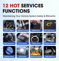 Escáner de Automóviles OBDII LAUNCH CRP129X V3 en Oferta, con Diagnóstico de 4 Sistemas, 12 Servicios de Reinicio, Herramienta de Diagnóstico, Lector OBD2 CRP123X V3.0