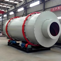 Motor Compacto de Tres Cilindros para Secador Rotatorio de Tambor con Calentamiento Eléctrico, para Arena de Río, Ganga de Carbón y Ceniza Volante, 380V, Ahorro de Energía