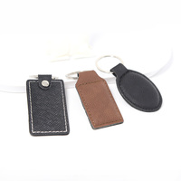 Blanko PU-Leder Schlüsselanhänger mit Siebdruck, Luxuriöser Charm, Umweltfreundlich, Langlebig, Individuelles Logo, Großhandel Souvenir Taschenanhänger Geschenk