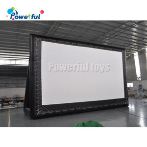 Fiesta al aire libre Patio trasero <span class=keywords><strong>Cine</strong></span> 30-500 personas 450cm x 350cm Proyección de pantalla de <span class=keywords><strong>cine</strong></span> inflable gigante - Product Image 3
