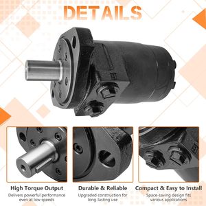 Moteur hydraulique PumpShark TB0165AP100AAAA, couple de 100 Nm, arbre de 40 mm, type piston, haute pression 3000 Psi - Product Image 3
