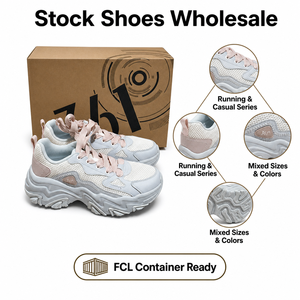 Calzado Deportivo Cómodo con Suela Vibram 361 de Talla Completa - Liquidación de Stock con Tallas Mixtas - Product Image 1