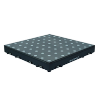 Écran LED de sol semi-transparent 36 64 144 225 pixels, écran vidéo numérique pour piste de danse, lumière DMX512/WiFi, verre trempé