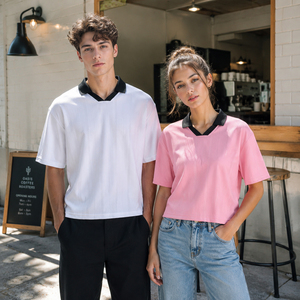 Kaos Pabrik, Kaos, Pakaian Pria, Unisex, Wanita, Sepak Bola, Streetwear, Custom, Olahraga, Sportwear, OEM, Grosir, Kaos Boxy, Kaos Crop - Product Image 6