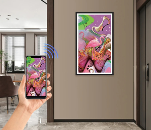 Khung gỗ nghệ thuật bức tranh tốt nhất Khung ảnh kỹ thuật số Wi-Fi sexy Khung ảnh kỹ thuật số <span class=keywords><strong>Video</strong></span> miễn phí tải về - Product Image 5