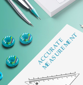 חם מוכר באיכות גבוהה 7 יח'\סט סטודנט מצפן סרגל סט בית הספר מספק מתמטיקה סט ציוד נייר - Product Image 3