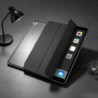 Housse de tablette en cuir magnétique détachable et fine, compatible avec iPad Mini 4, étui de protection avec support pliable à trois volets