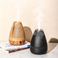 Diffuseur d'arômes USB à grain de bois, humidificateur silencieux, aide au sommeil pour la maison, les véhicules commerciaux, vaporisateur