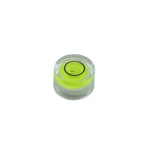 High Acrylic Spirit Level Bubble Vial Measurement Various Sizes Color Round Mini Bullseye Bubble Level