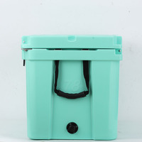Glacière portable rotomoulée en PE 78QT, robuste, écologique, étanche, pour aliments et boissons, idéale pour la pêche en extérieur, personnalisable en gros