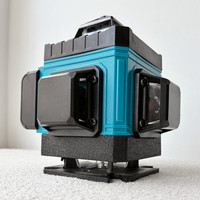 Niveau Laser Autonivelant Polyvalent pour Construction 360 4D Vert 16 Lignes Outil de Qualité Professionnelle DIY