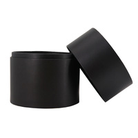 Boîte Cadeau Ronde en Papier Laminé pour Cosmétiques, Parfums, Bougies, Emballage Personnalisable avec Estampage UV/à Chaud