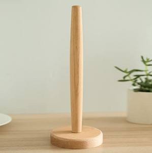 Porte-serviettes <span class=keywords><strong>en</strong></span> <span class=keywords><strong>papier</strong></span> <span class=keywords><strong>en</strong></span> bois, simplement à poser sur le comptoir, porte-rouleau de <span class=keywords><strong>papier</strong></span> <span class=keywords><strong>en</strong></span> bois pour armoire, <span class=keywords><strong>table</strong></span> (fond rond) - Product Image 2