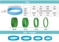 Pulsera de Silicona Personalizada con Código QR y Logotipo, Impermeable, Promocional, de Goma, Impresa, Grabada en Relieve, para Eventos