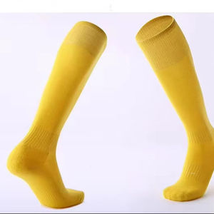 Men's <b>Knee</b> <b>High</b> <b>Socks</b> Solid White 100% Cotton Knitted Breathable Sports Style Summer Wear - Product Image 2