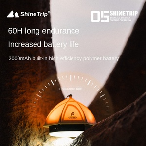Lumière de tente Shinetrip Outdoor 05 Series Stepless Dimmable Long Life Camping Ambient Light <span class=keywords><strong>Pat</strong></span> Light - Product Image 3