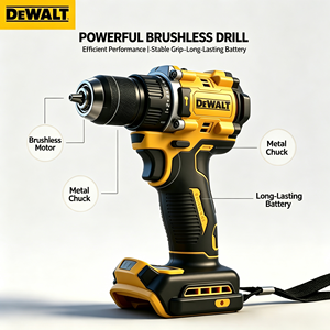 DEWALT 20V Trapano a Batteria DCD805 Altamente Portatile e Maneggevole per Spazi Ristretti o Uso Esterno - Product Image 4