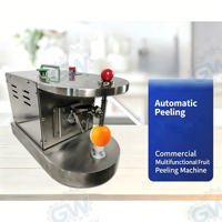 Machine à éplucher les fruits automatique en acier inoxydable, modèle de table, pour pommes, poires, mandarines, oranges, et presse-agrumes commercial