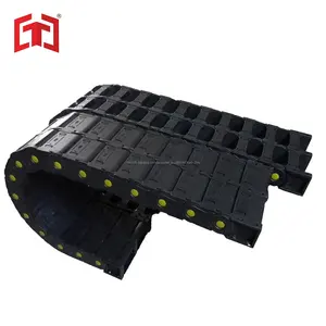 High quality cnc plasma cutters IDH45xW100xR125(ODH65XW133) plastic electrical cable chain