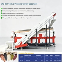 Table de gravité avancée 5XZ-20 pour l'élimination des grains germinés et des grains abîmés par les vers, machine de nettoyage des semences 18 T/h