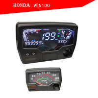 Ensemble de compteur de vitesse, odomètre et tachymètre pour moto Honda Vin100 CD100 CD70, compteur numérique LED