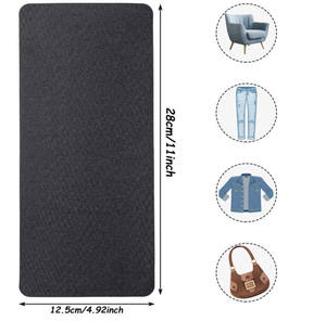 데님 패치 DIY 다리미 온 데님 팔꿈치 패치 수리 바지 진 의류 바지 배지 의류 재봉 직물 - Product Image 3