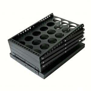 Exhibidor de Folletos Plegable de Hierro Personalizado, A4, Portátil, Impermeable, para Oficina y Exposiciones - Product Image 5