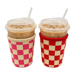 Manchon isotherme en néoprène pour café glacé, support de tasse 32oz, personnalisable avec logo, pour mariage, type Stubby Cooler - Product Image 1