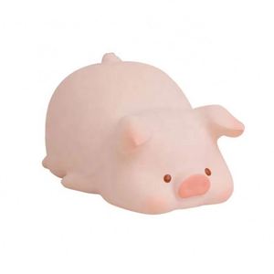 Juguete Antiestrés de Espuma PU con Forma de Cerdo Rosa de Dibujos Animados, Personalizado, de Subida Lenta, para Niños Unisex - Product Image 1