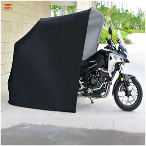 Abri de garage portable et pliable en métal pour vélos et motos, structure en acier, abri pour voitures - Product Image 1