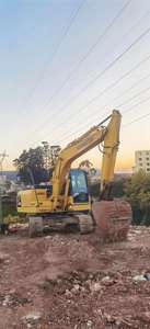 Excavatrice utilisée par original du Japon KOMATSU PC130-7 l'excavatrice centrale de machines de pelle de construction de PC130-8 PC130 13T - Product Image 2