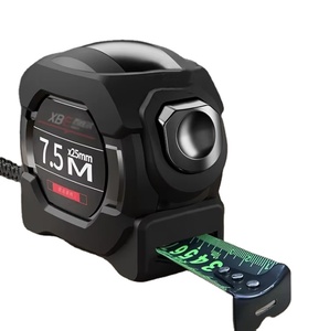 AIRAJ, logotipo personalizado, sistema métrico retráctil de 5m, cinta métrica magnética de acero, cinta láser de plástico ABS, MM Imperial - Product Image 1