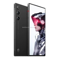 Nouveau modèle 2025 Red Magic 10 Air 5G LTE Téléphone de jeu 6,8 pouces AMOLED 120Hz/Qualcomm SD8 Gen 3/6000mAh 80W Anglais Français Espagnol